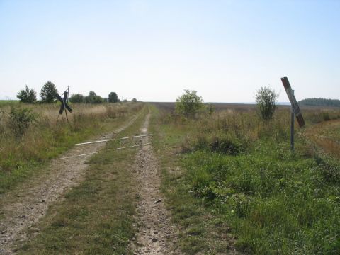 Bahnbergang bei Menteroda