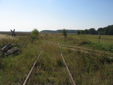 Bahnbergang bei Menteroda