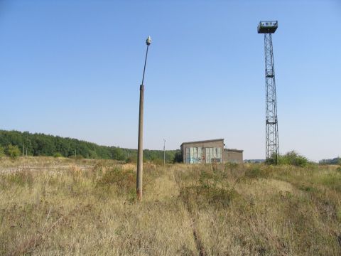 Zufahrt Lokschuppen Volkenroda