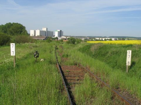 Abzweig zum Gterbahnhof Ebeleben