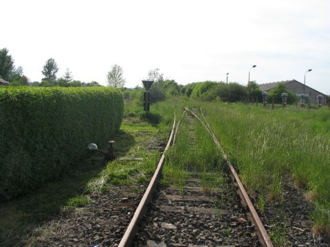 Abzweig der Strecke nach Keula