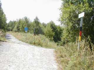 Grenzbergang nach Hessen 