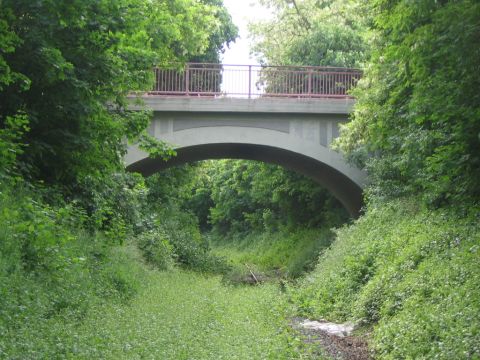 Brcke der Bundesstrae nach Gotha