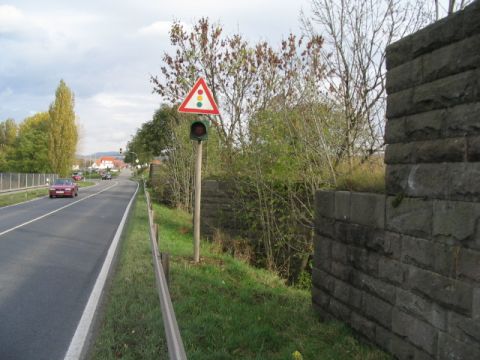 Geplante Autobahnbrcke