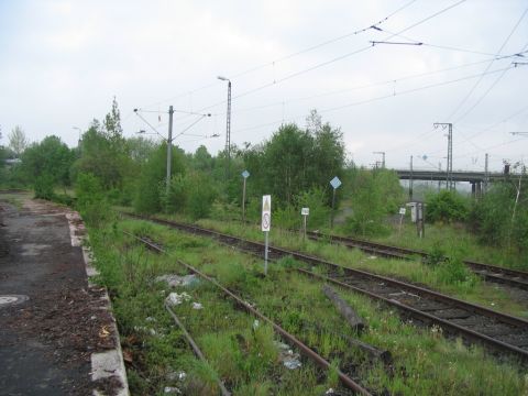 Zufahrt zum Kreisbahnhof Wchtersbach