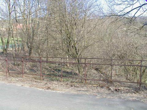 Ehemalige Straenbrcke zur Hasenmhle