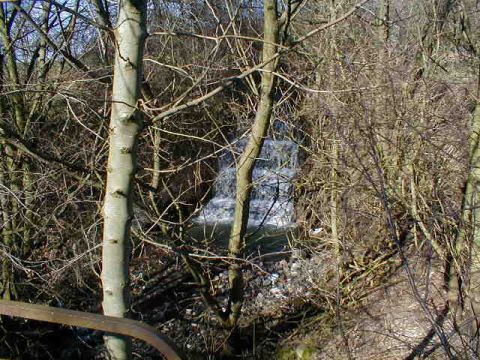 Ehemalige Brcke ber den Lauterbach