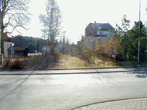 Bahnbergang ber die Bahnhofstrae