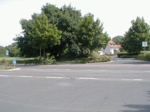 Bahnbergang ber den Waldauer Weg