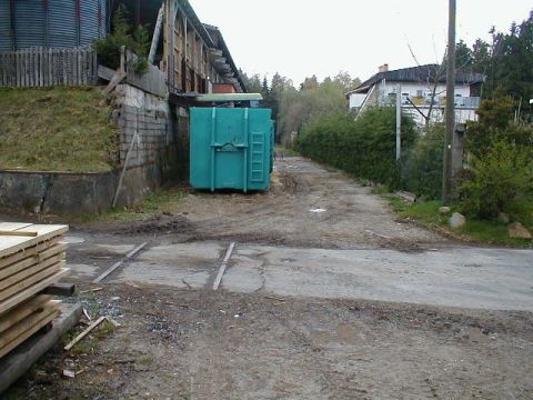 Bahnbergang ber die Henschelstrae