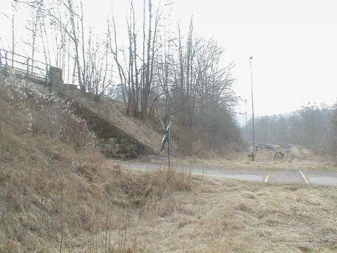 Bahnbergang Papierfabrik Witzenhausen 1