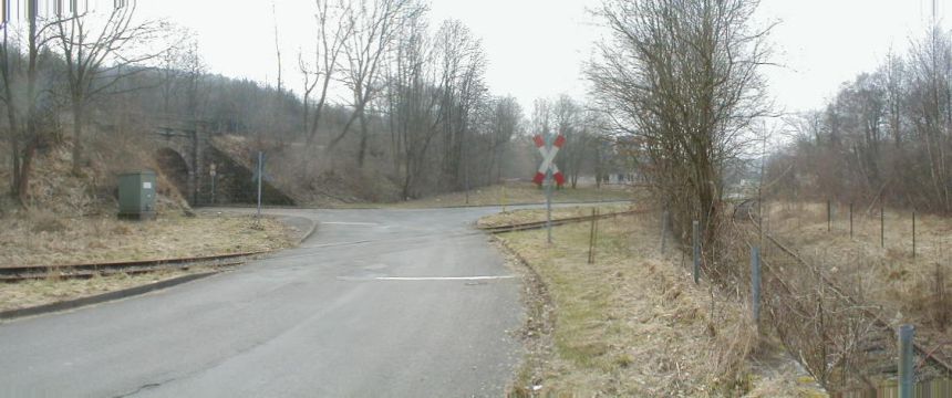 Bahnbergang Industriegebiet Witzenhausen