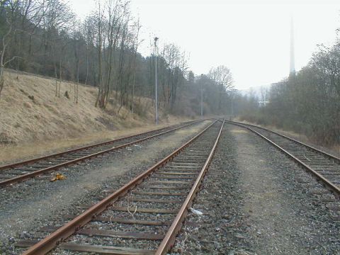 Bahnhof der Papierfabrik Witzenhausen