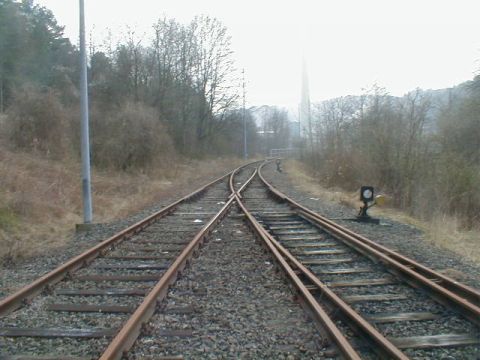 Bahnhof der Papierfabrik Witzenhausen