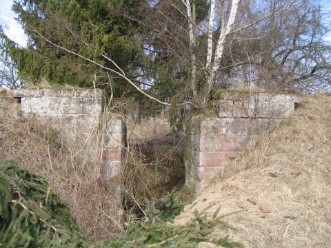Brcke beim Bahnhof Klein Lengden