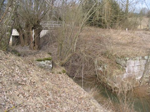 Brcke beim Bahnhof Steinsmhle