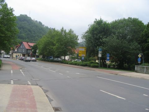 Bahnübergang in Bad Lauterberg