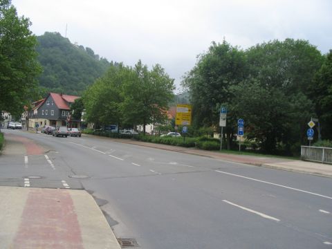 Bahnbergang in Bad Lauterberg