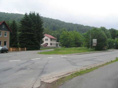 Bahnbergang in Odertal