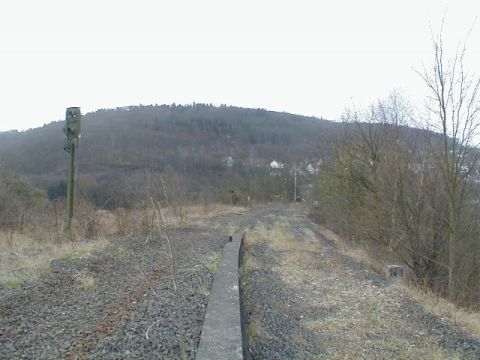 Abzweig der Hafenbahn