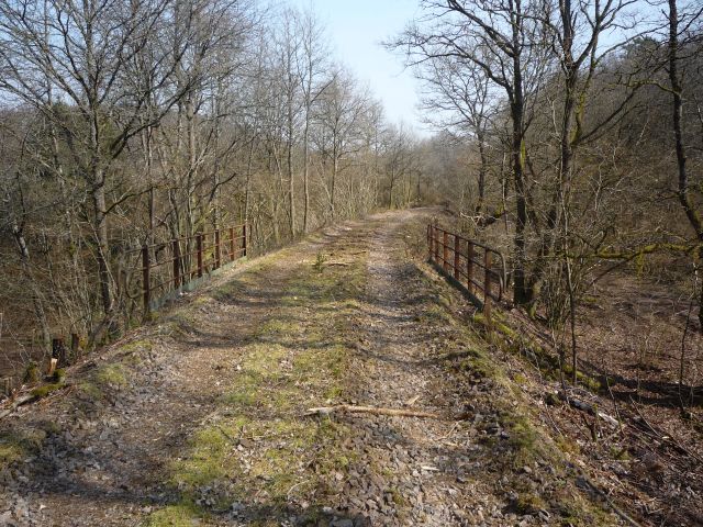 Brcke ber einen Weg