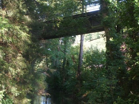 Brcke ber den Speyerbach
