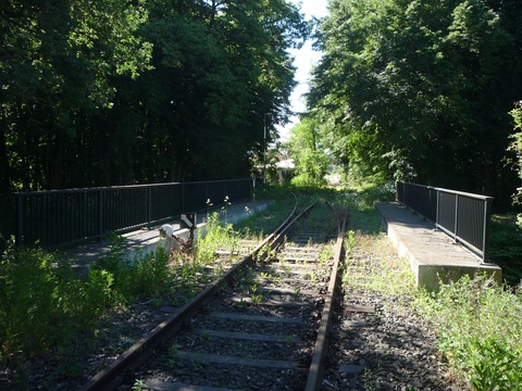 Brcke ber den Hardtbach