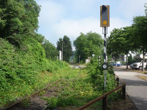 Bahnbergang ber den Eselsdamm