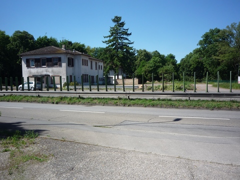 Bahnbergang ber die Talhausstrae