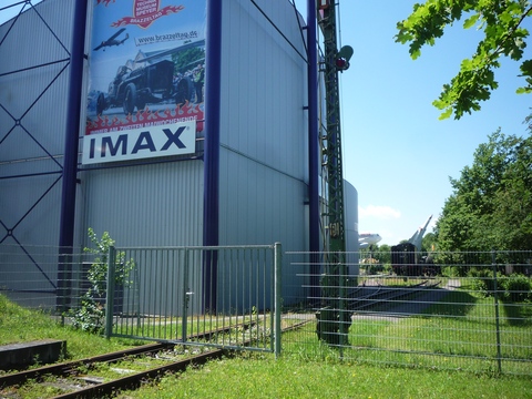 Bahnsteig am Technikmuseum