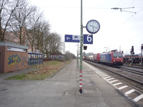 Ausfahrt zum Stadtbahnhof