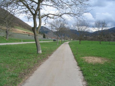 Zwischen Niederweiler und Oberweiler