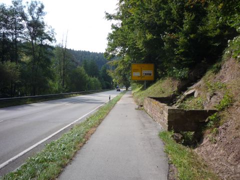 Zwischen Berneck und Altensteig