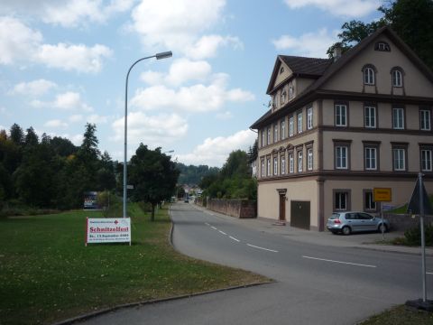 Einfahrt Altensteig