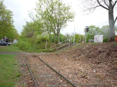 Anschlussgleis zum Industriegebiet Mhlburg