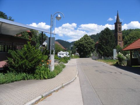 Bahnübergang in Schiltach