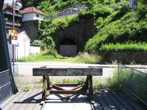 Bahnübergang in Schiltach