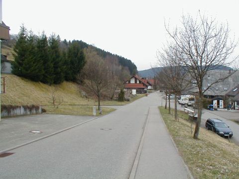 Zufahrt nach Lenzkirch