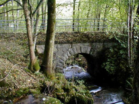 Brcke ber den Hepschingerbach
