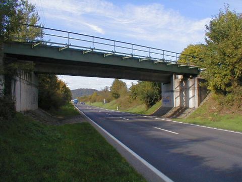 Brücke über die Bundesstraße B34