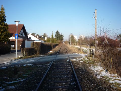 Bahnbergang beim Buchenweg