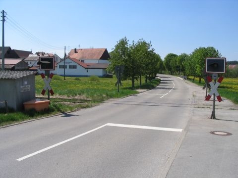 Bahnbergang Bichtingen