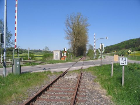 Bahnbergang Gggingen