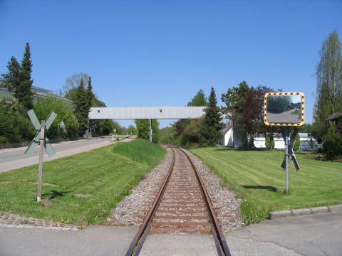 Bahnübergang bei Igelswies