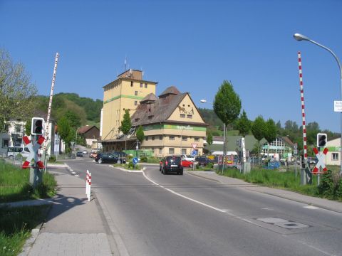 Bahnbergang in Stockach