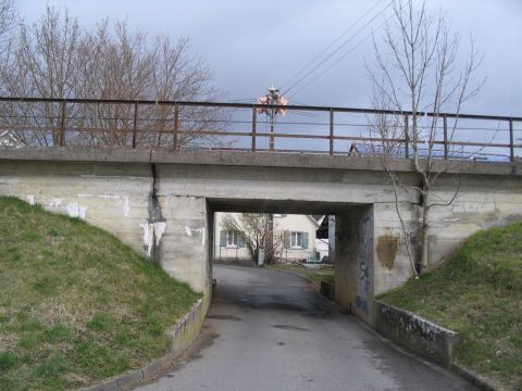 Straßenbrücke vor Altshausen