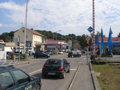 Bahnbergang in Ochsenhausen