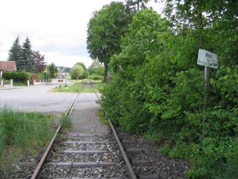Bahnbergang in Bad Schussenried