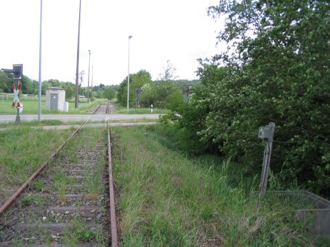 Bahnbergang in Bad Schussenried