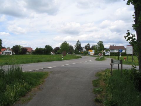 Bahnbergang vor Buchau